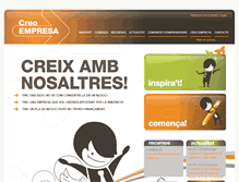 Tablet Screenshot of creoempresa.com